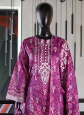 Royal Fashion Printed Lawn Suits Stitched 3 Piece RF25AJ PL-PP-04